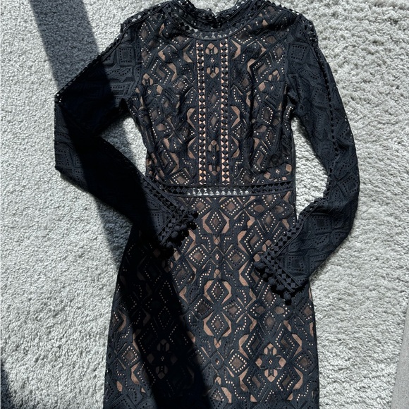 For Love and Lemons Black Dress - Picture 3 of 8